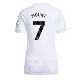 Damen Fußballbekleidung Manchester United Mason Mount #7 Auswärtstrikot 2025-26 Kurzarm